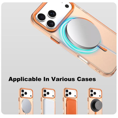 For iPhone 17 Pro IMAK Candy Series Shockproof MagSafe Phone Case(Orange) - iPhone 17 Pro Cases by imak | Online Shopping UK | buy2fix