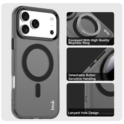 For iPhone 17 Pro Max IMAK Candy Series Shockproof MagSafe Phone Case(Black) - iPhone 17 Pro Max Cases by imak | Online Shopping UK | buy2fix