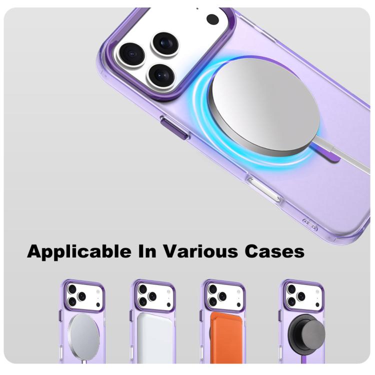 For iPhone 17 Pro Max IMAK Candy Series Shockproof MagSafe Phone Case(Purple) - iPhone 17 Pro Max Cases by imak | Online Shopping UK | buy2fix