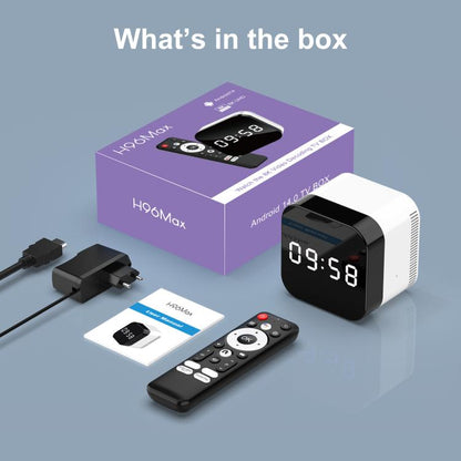 H96Max 8K UHD Android 14 Smart TV Box with Remote Control, 4GB+32GB, Allwinner H728 Octa-Core(AU Plug) - Others by buy2fix | Online Shopping UK | buy2fix