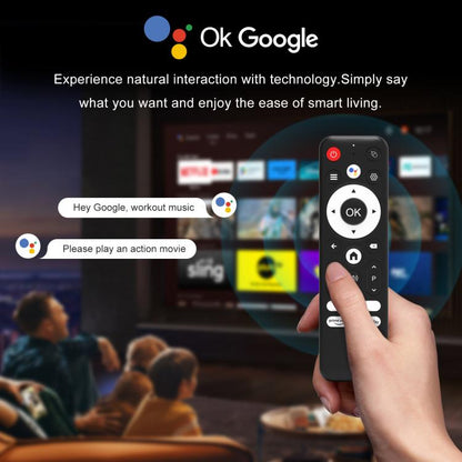 H96Max 8K UHD Android 14 Smart TV Box with Remote Control, 4GB+128GB, Allwinner H728 Octa-Core(UK Plug) - Others by buy2fix | Online Shopping UK | buy2fix