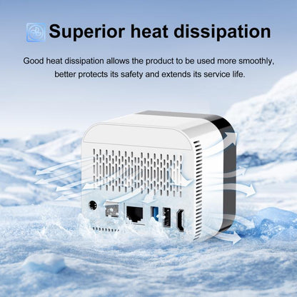 H96Max 8K UHD Android 14 Smart TV Box with Remote Control, 4GB+32GB, Allwinner H728 Octa-Core(AU Plug) - Others by buy2fix | Online Shopping UK | buy2fix