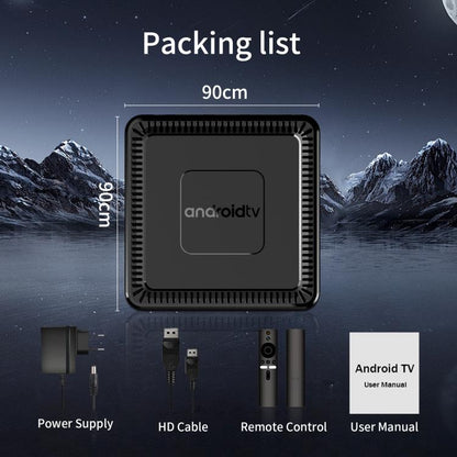 Q7 4K UHD Android 10 Smart TV Box with Remote Control, 2GB+8GB, Allwinner H313 Quad-Core(UK Plug) - Others by buy2fix | Online Shopping UK | buy2fix