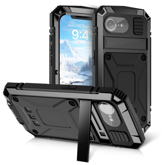 For iPhone 16e IP68 Waterproof Dustproof Shockproof Phone Case(Black) - iPhone 16e Cases by buy2fix | Online Shopping UK | buy2fix