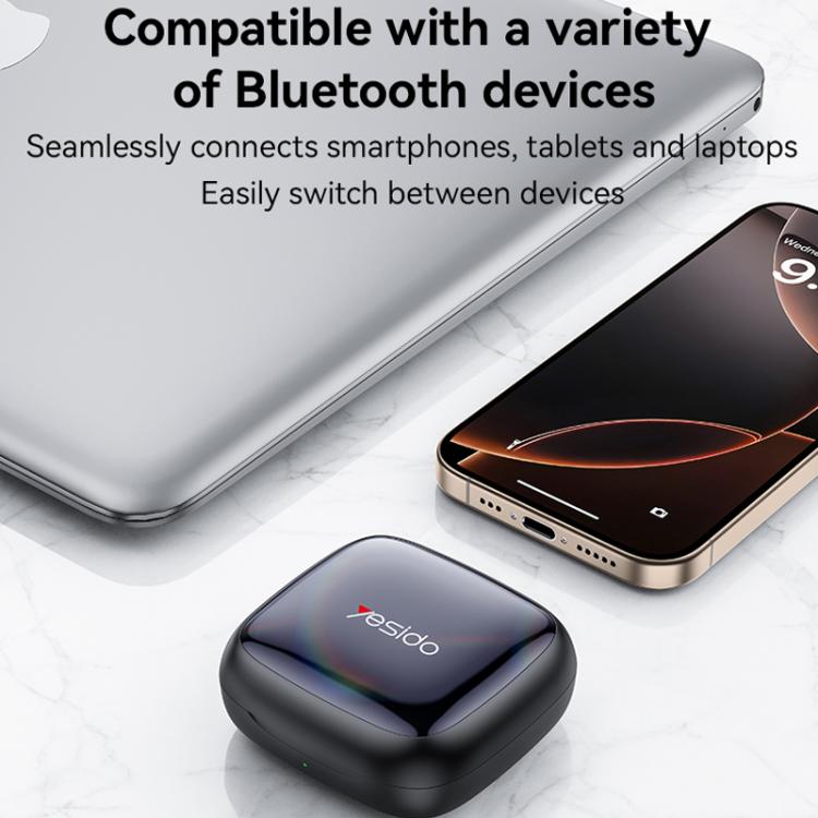 Yesido YSP24 Ear-hook Open OWS Bluetooth Earphone(Black) - Bluetooth Earphone by Yesido | Online Shopping UK | buy2fix