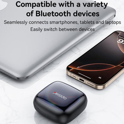 Yesido YSP24 Ear-hook Open OWS Bluetooth Earphone(Black) - Bluetooth Earphone by Yesido | Online Shopping UK | buy2fix