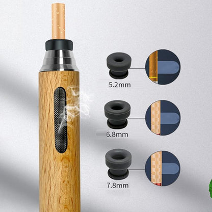 Walnut Car Ashtray Portable Lazy Cigarette Holder - Ashtrays by buy2fix | Online Shopping UK | buy2fix