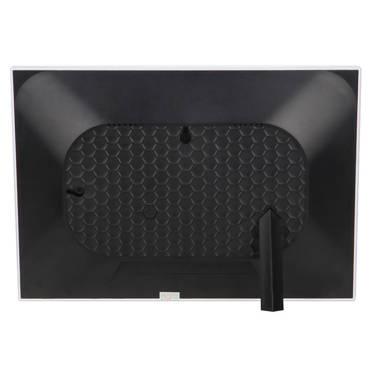 xclt1010 10.1 inch IPS Display Honeycomb Pattern WiFi Cloud Photo Frame, RK3126C Quad Core up to 1.5GHz, 1GB+16GB, Plug:US Plug(White) - 11 inch Below by buy2fix | Online Shopping UK | buy2fix