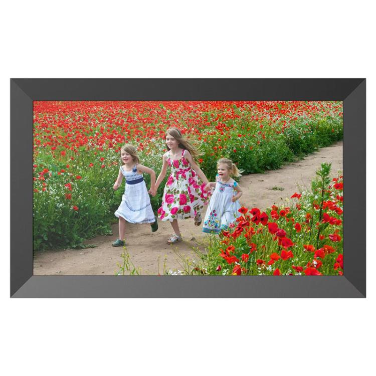 DPF1560 15.6 inch LED HD Screen Stripe WIFI Cloud Photo Album, RK3326C Quad Core, 1GB+32GB, Plug:UK Plug(Black) - 15 inch Above by buy2fix | Online Shopping UK | buy2fix