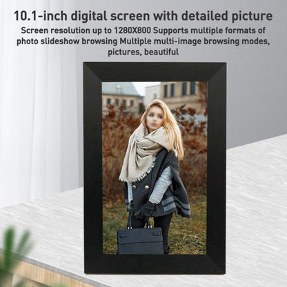 DPF1560 15.6 inch LED HD Screen Stripe WIFI Cloud Photo Album, RK3326C Quad Core, 1GB+32GB, Plug:EU Plug(White) - 15 inch Above by buy2fix | Online Shopping UK | buy2fix