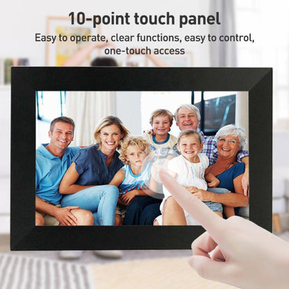 DPF1560 15.6 inch LED HD Screen Stripe WIFI Cloud Photo Album, RK3326C Quad Core, 1GB+32GB, Plug:AU Plug(Black) - 15 inch Above by buy2fix | Online Shopping UK | buy2fix