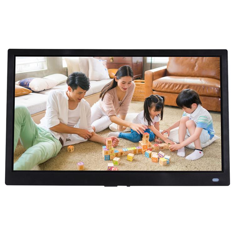 XCLT-1730 17.3 inch LED HD Screen WIFI Cloud Photo Frame with Stand, Plug:US Plug(Black) - 15 inch Above by buy2fix | Online Shopping UK | buy2fix