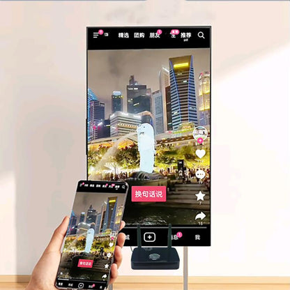 Measy AM1810 HDMI Wireless Screen Projector For PC / TV / Phone, Plug:EU Plug - Wireless Display Dongle by Measy | Online Shopping UK | buy2fix