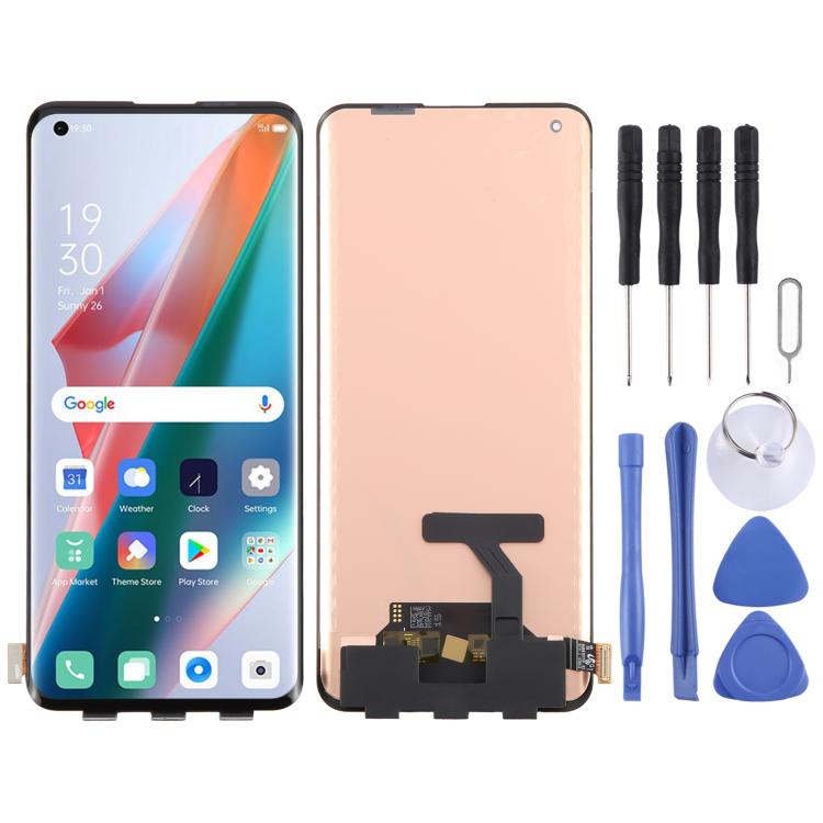 For OPPO Find X3 Pro OLED LCD Screen with Digitizer Full Assembly with Fingerprint Identification - LCD Screen by buy2fix | Online Shopping UK | buy2fix