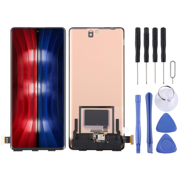 For vivo iQOO 8 Pro V2141A OLED LCD Screen with Digitizer Full Assembly with Fingerprint Identification - LCD Screen by buy2fix | Online Shopping UK | buy2fix