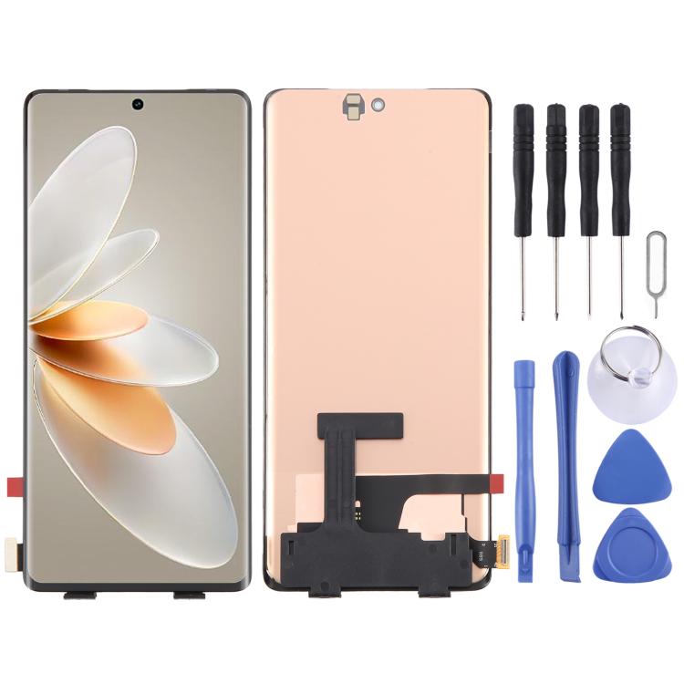 For vivo S16 OLED LCD Screen with Digitizer Full Assembly with Fingerprint Identification - LCD Screen by buy2fix | Online Shopping UK | buy2fix