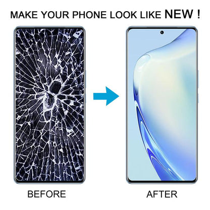 For vivo V27 OLED LCD Screen with Digitizer Full Assembly with Fingerprint Identification - LCD Screen by buy2fix | Online Shopping UK | buy2fix