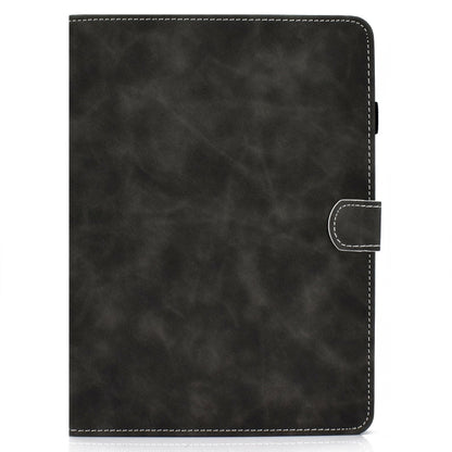 For iPad Air 2022 / 2020 10.9 Cowhide Texture Horizontal Flip Leather Case with Holder & Card Slots & Sleep / Wake-up Function(Grey) - iPad Air (2022) / (2020) 10.9 Cases by buy2fix | Online Shopping UK | buy2fix