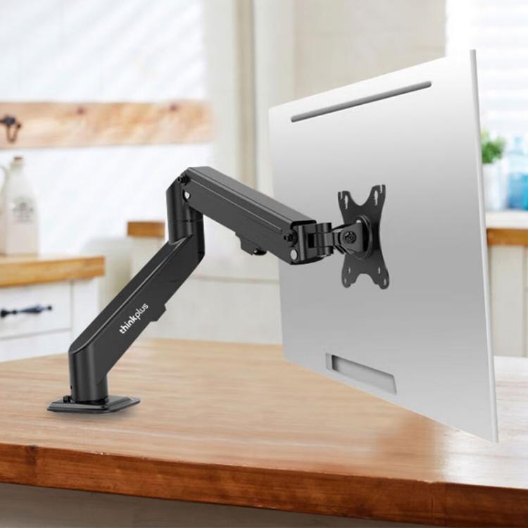 Lenovo Thinkplus ZJA4 Rotatable Lift Desktop Monitor Holder(Black) - Laptop Stand by Lenovo | Online Shopping UK | buy2fix