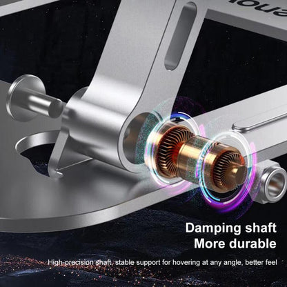 Lenovo Thinkplus ZJA7 360 Degree Rotating Laptop Heat Dissipation Metal Holder(Silver) - Laptop Stand by Lenovo | Online Shopping UK | buy2fix