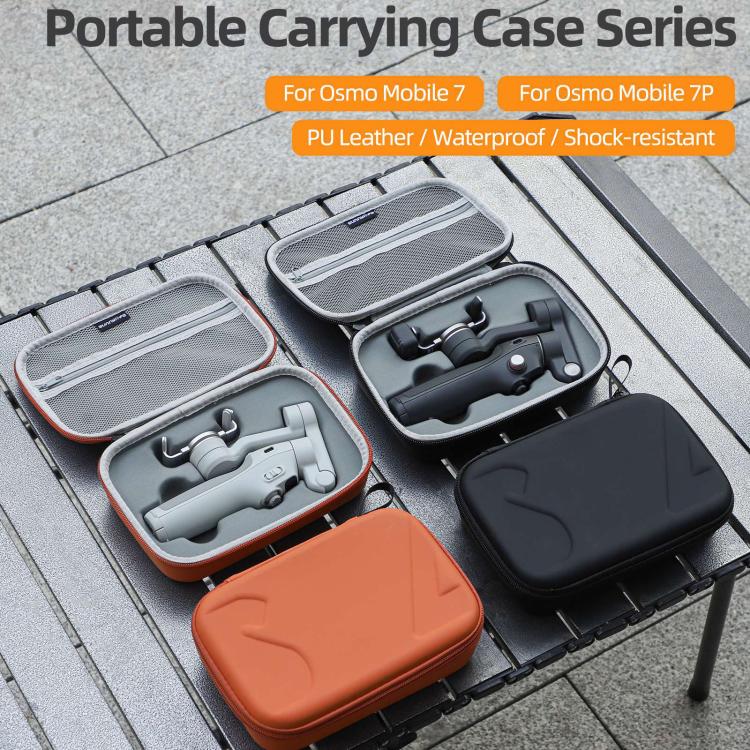 For DJI Osmo Mobile 7P Sunnylife Portable Carrying Case Mini Bag Handbag(Orange) - Backpacks & Bags by Sunnylife | Online Shopping UK | buy2fix