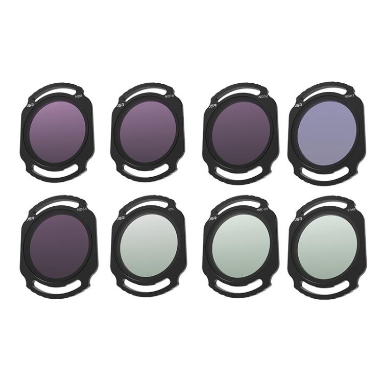 For DJI O4 Air Unit Pro / Avata 2 JSR YB Series Camera Lens Filter, Filter:8 in 1 Mixed Filter - Lens Filter by JSR | Online Shopping UK | buy2fix