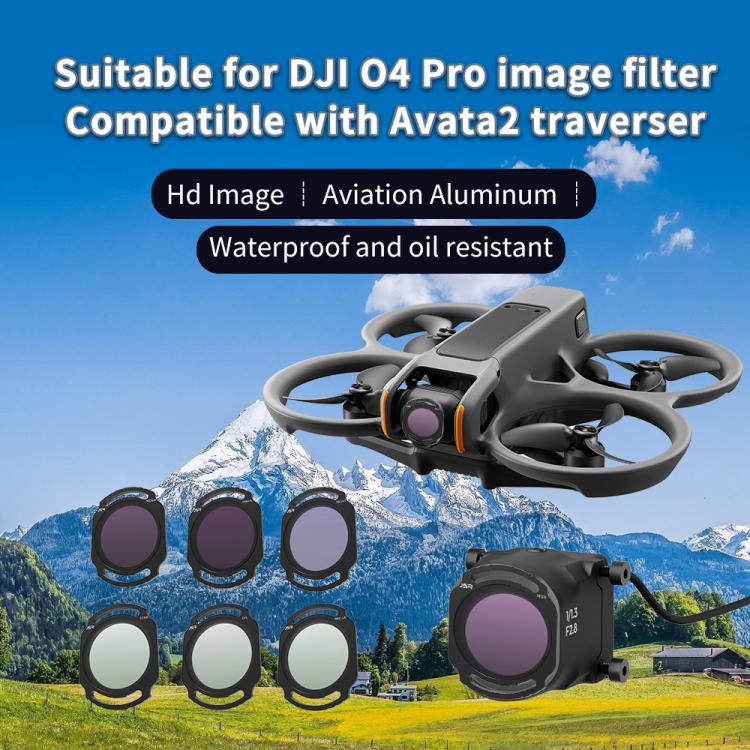 For DJI O4 Air Unit Pro / Avata 2 JSR YB Series Camera Lens Filter, Filter:CPL - Lens Filter by JSR | Online Shopping UK | buy2fix