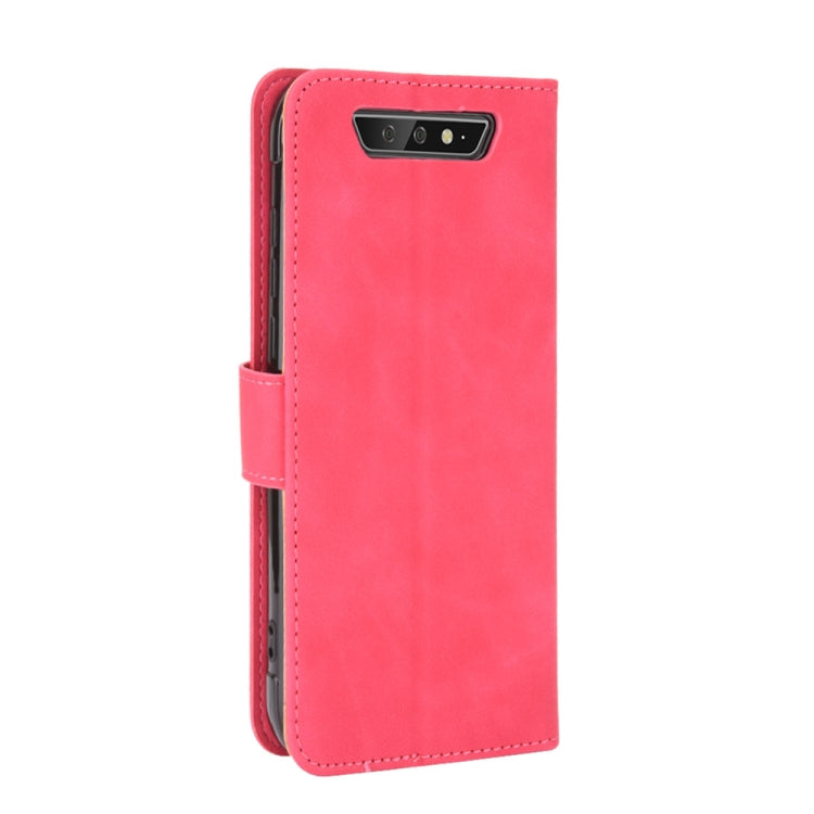 For Blackview BV5500 / BV5500 Pro / BV5500 Plus Solid Color Skin Feel Magnetic Buckle Horizontal Flip Calf Texture PU Leather Case with Holder & Card Slots & Wallet(Rose Red) - More Brand by buy2fix | Online Shopping UK | buy2fix