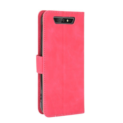 For Blackview BV5500 / BV5500 Pro / BV5500 Plus Solid Color Skin Feel Magnetic Buckle Horizontal Flip Calf Texture PU Leather Case with Holder & Card Slots & Wallet(Rose Red) - More Brand by buy2fix | Online Shopping UK | buy2fix