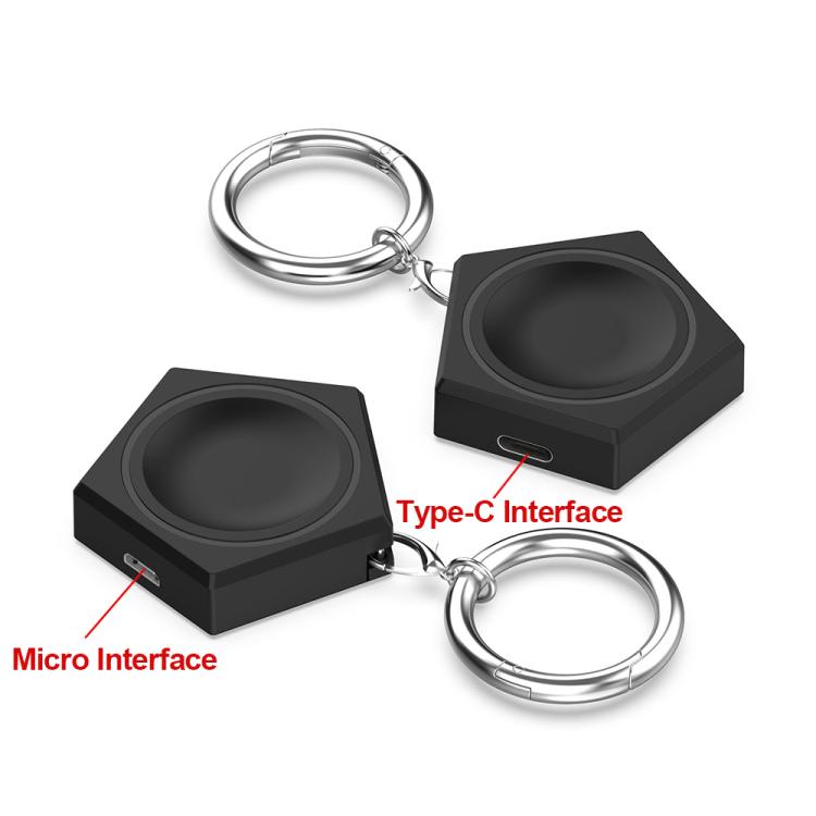 For Samsung Galaxy Watch Ultra 47mm Portable Smart Watch Charger(Black) - Charger by buy2fix | Online Shopping UK | buy2fix