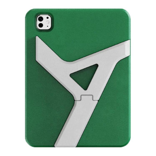 For iPad Pro 11 2024 YOYOISLES Air Rum Series EVA Tablet Case(Green White) - iPad Pro 11 2024 Cases by YOYOISLES | Online Shopping UK | buy2fix