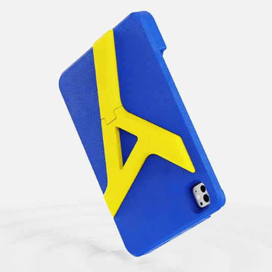 For iPad Air 11 2024 / 11 2025 YOYOISLES Air Rum Series EVA Tablet Case(Blue Yellow) - iPad Air 11 2025 / 2024 Cases by YOYOISLES | Online Shopping UK | buy2fix