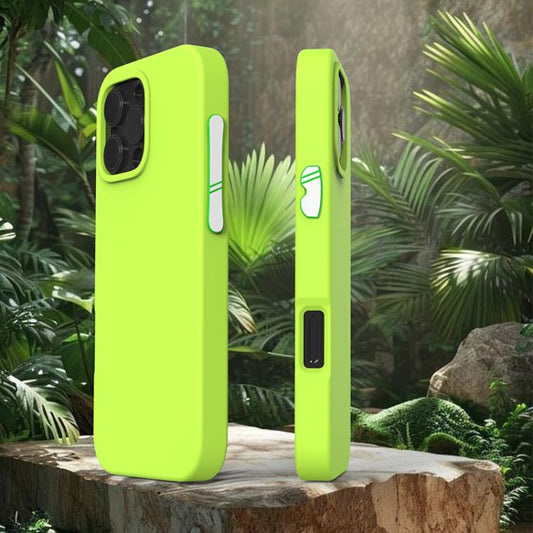 For iPhone 16 Plus YOYOISLES Air Tec Series EVA Phone Case(Green) - iPhone 16 Plus Cases by YOYOISLES | Online Shopping UK | buy2fix