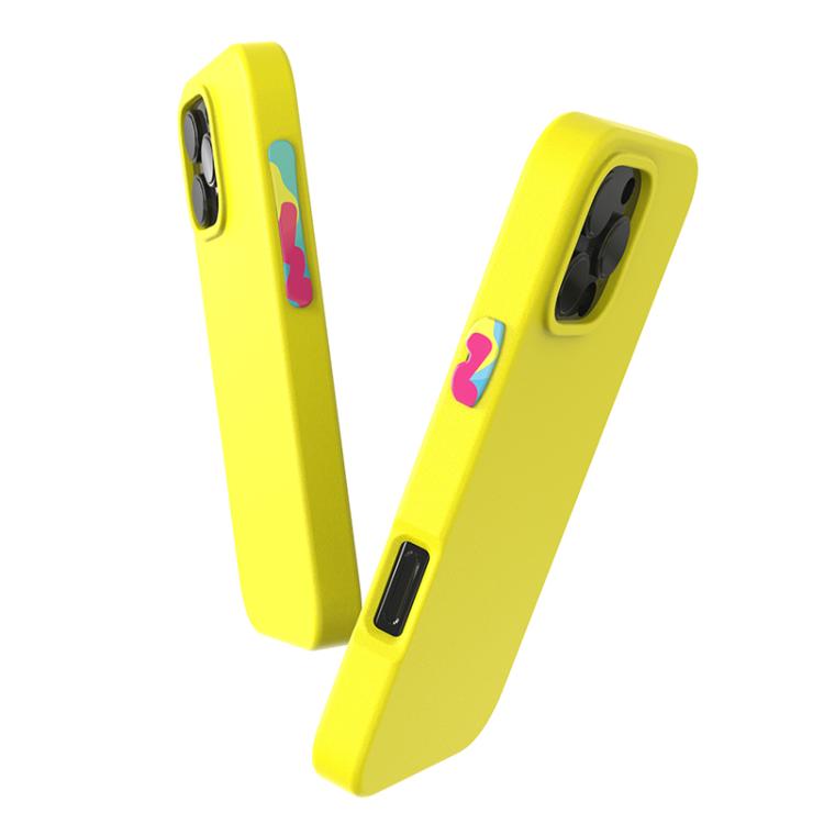 For iPhone 16 YOYOISLES Air Tec Series EVA Phone Case(Yellow) - iPhone 16 Cases by YOYOISLES | Online Shopping UK | buy2fix