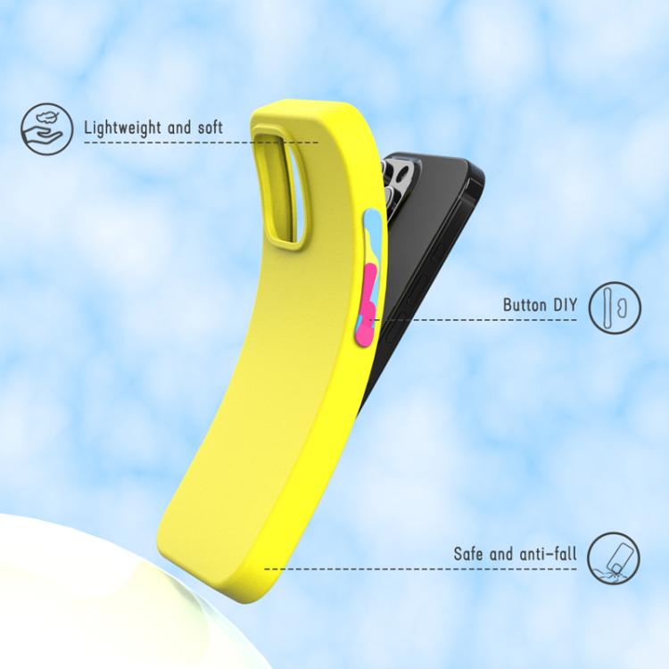 For iPhone 16 YOYOISLES Air Tec Series EVA Phone Case(Yellow) - iPhone 16 Cases by YOYOISLES | Online Shopping UK | buy2fix