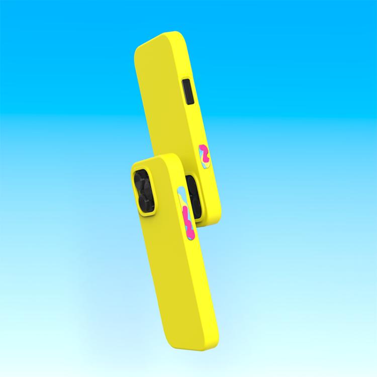For iPhone 16 YOYOISLES Air Tec Series EVA Phone Case(Yellow) - iPhone 16 Cases by YOYOISLES | Online Shopping UK | buy2fix