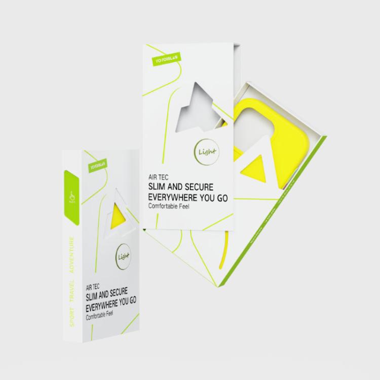 For iPhone 16 YOYOISLES Air Tec Series EVA Phone Case(Yellow) - iPhone 16 Cases by YOYOISLES | Online Shopping UK | buy2fix