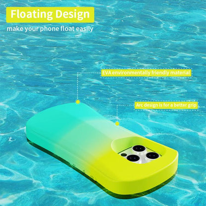 For iPhone 16 YOYOISLES Ocean Series EVA Curved Phone Case(Yellow Green) - iPhone 16 Cases by YOYOISLES | Online Shopping UK | buy2fix