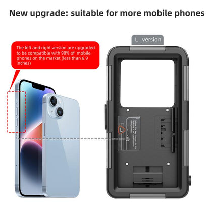 RedPepper 4th Generation Diving Protective Case for iPhone, Waterproof depth: 15m(Black) - Waterproof Bag by RedPepper | Online Shopping UK | buy2fix