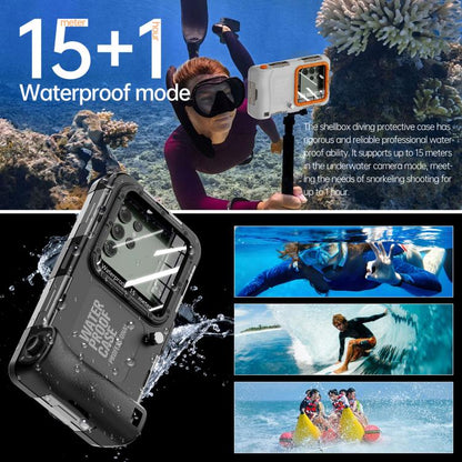 RedPepper 4th Generation Diving Protective Case, Waterproof depth: 15m(Black) - Waterproof Bag by RedPepper | Online Shopping UK | buy2fix