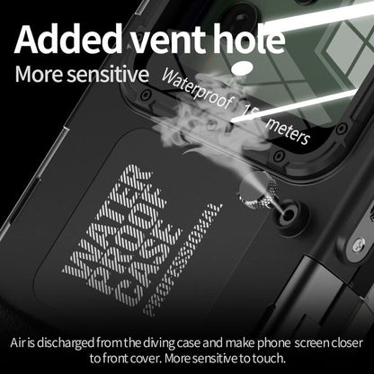 RedPepper 4th Generation Diving Protective Case, Waterproof depth: 15m(Black) - Waterproof Bag by RedPepper | Online Shopping UK | buy2fix