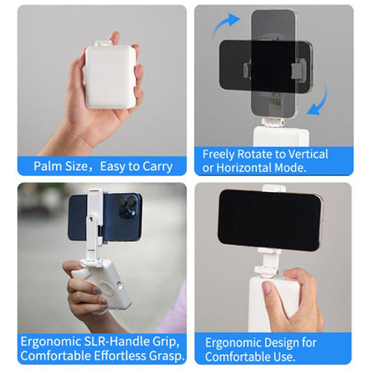 E6 Bluetooth Phone Filming Assist Selfie Monopod(White) - Selfie Sticks by buy2fix | Online Shopping UK | buy2fix