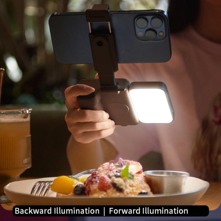 E6 Bluetooth Phone Filming Assist Selfie Monopod with Fill Light(Black) - Selfie Sticks by buy2fix | Online Shopping UK | buy2fix