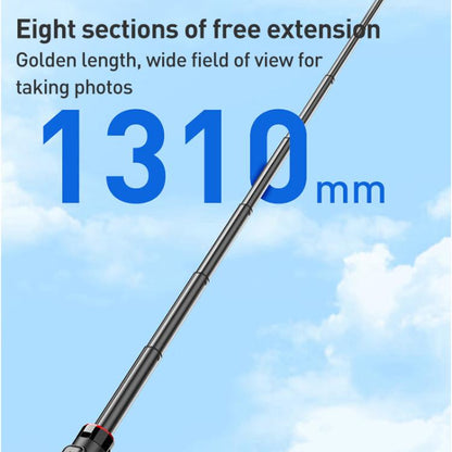 Lenovo Thinkplus H1V Premium Aluminum Alloy Bluetooth Selfie Stick, 1.3m(Black) - Selfie Sticks by Lenovo | Online Shopping UK | buy2fix