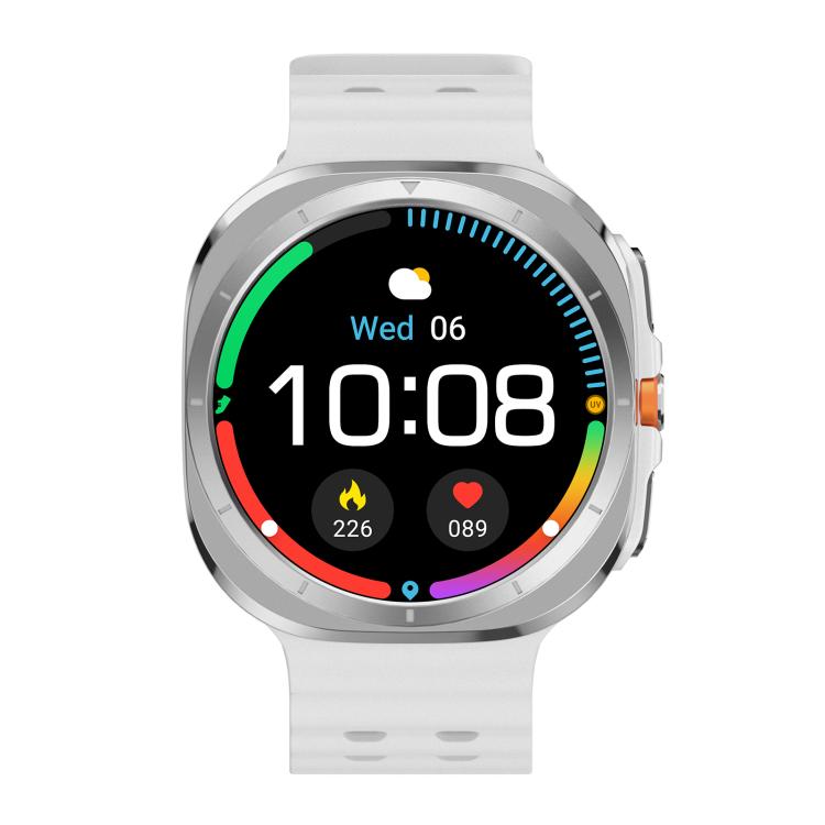 X7 1.51 inch IPS Screen Bluetooth Smart Watch Supports Healthy Monitoring(Silver) - Smart Watches by buy2fix | Online Shopping UK | buy2fix