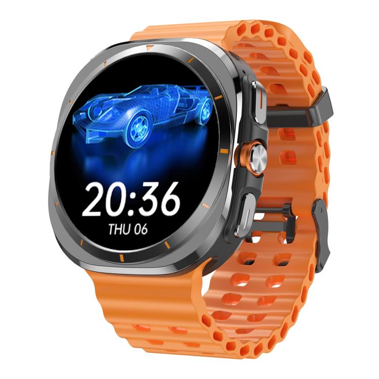 X7 1.51 inch IPS Screen Bluetooth Smart Watch Supports Healthy Monitoring(Orange) - Smart Watches by buy2fix | Online Shopping UK | buy2fix