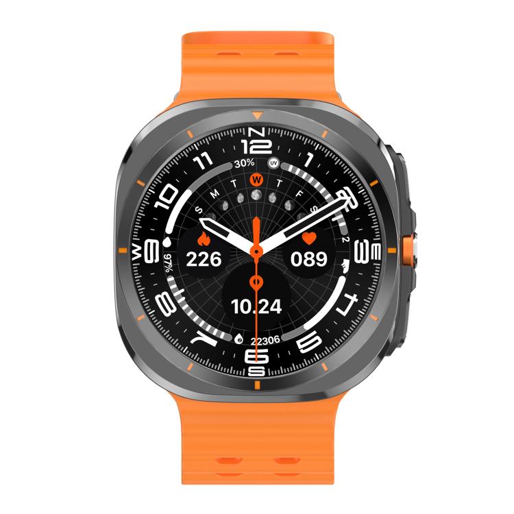 X7 1.51 inch IPS Screen Bluetooth Smart Watch Supports Healthy Monitoring(Orange) - Smart Watches by buy2fix | Online Shopping UK | buy2fix