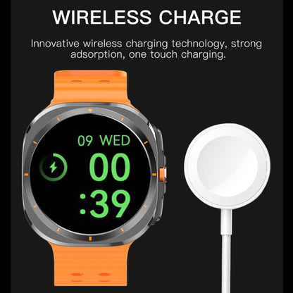 X7 1.51 inch IPS Screen Bluetooth Smart Watch Supports Healthy Monitoring(Orange) - Smart Watches by buy2fix | Online Shopping UK | buy2fix