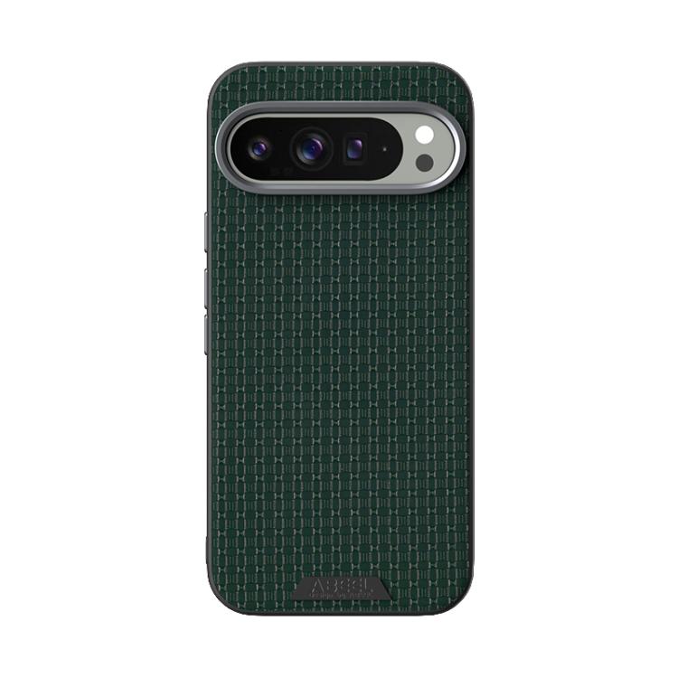 For Google Pixel 10 Pro XL ABEEL Ruyi Pattern 6D Micro Relief MagSafe Leather Phone Case(Green) - Google Cases by buy2fix | Online Shopping UK | buy2fix