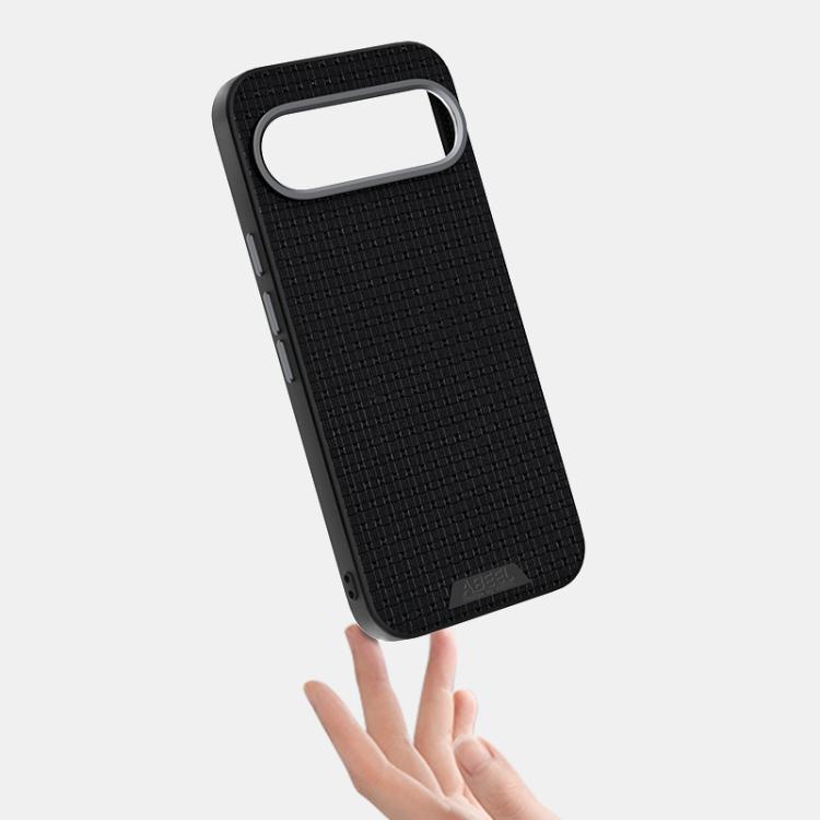 For Google Pixel 10 / 10 Pro ABEEL Ruyi Pattern 6D Micro Relief MagSafe Leather Phone Case(Black) - Google Cases by buy2fix | Online Shopping UK | buy2fix